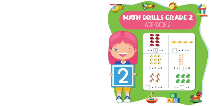 Math Drills Grade 2 Workbook 2