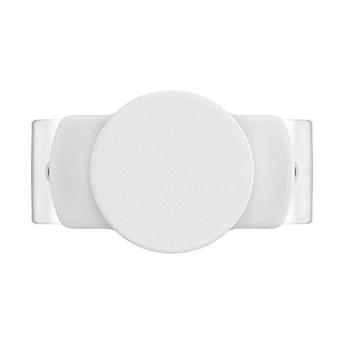 PopSockets Phone Grip Slide for Phones and Cases, Sliding Phone Grip with Expanding Kickstand - White