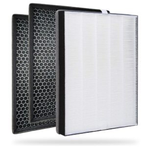 fy2422 nano protect hepa and fy2420 active carbon filters replacement compatible with phil-lips air purifiers series 2000 2000i, replace ac2889 ac2882 ac2887 (3 pcs)
