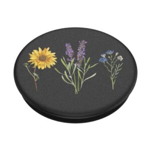 PopSockets Phone Grip with Expanding Kickstand, Floral PopGrip - Vintage Garden