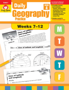 daily geography practice, grade 4, weeks 7–12