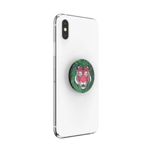 ​​​​PopSockets Phone Grip with Expanding Kickstand, Animal PopGrip - Wild Tiger