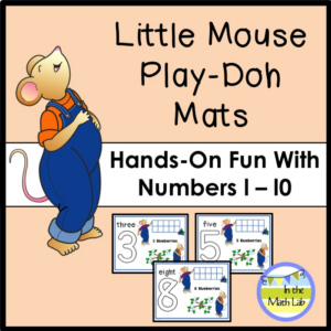 numbers 1 to 10 play-doh mats