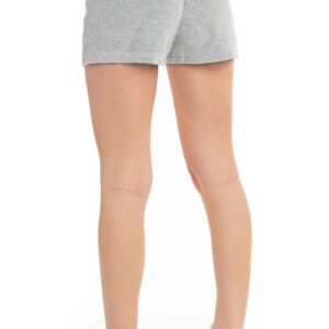 Hard Tail Women's Low Rise Terry Short Heather Gray XL