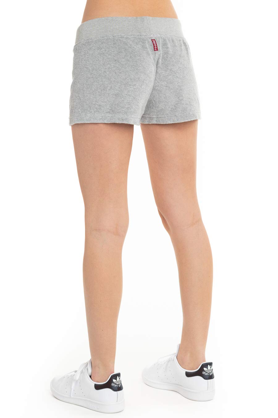 Hard Tail Women's Low Rise Terry Short Heather Gray XL