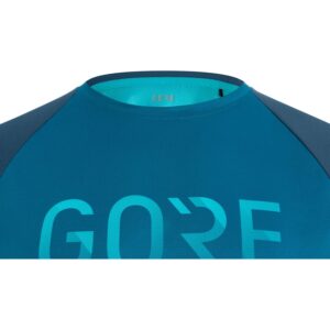 GORE WEAR Mens Devotion Shirt Mens, Sphere Blue/Scuba Blue, Large