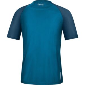 GORE WEAR Mens Devotion Shirt Mens, Sphere Blue/Scuba Blue, Large