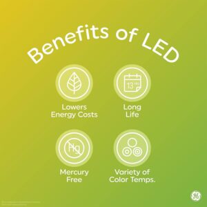 GE Lighting 31536 LED Light Bulbs, G25, Clear Soft White, 350 Lumens, 4.5-Watts, 2-Pk. - Quantity 44