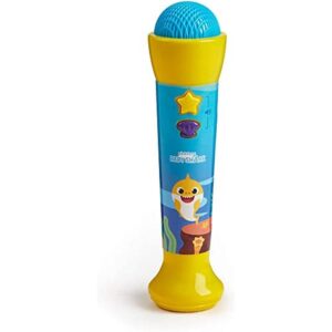 wowwee baby shark official silly sing-along microphone with try me