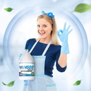 Petra ULV500 Hypochlorous Acid 500PPM (4 Gallons) For ULV Foggers & Handheld Atomizers, For Dental And Medical Professionals, HOCL Professional Surface Cleaner