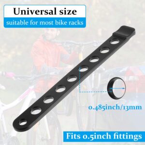 12 Pieces Bike Rack Cradle Strap Bicycle Rack Cradle Replacement Cycling Rubber Chain Strap for Bike Rack