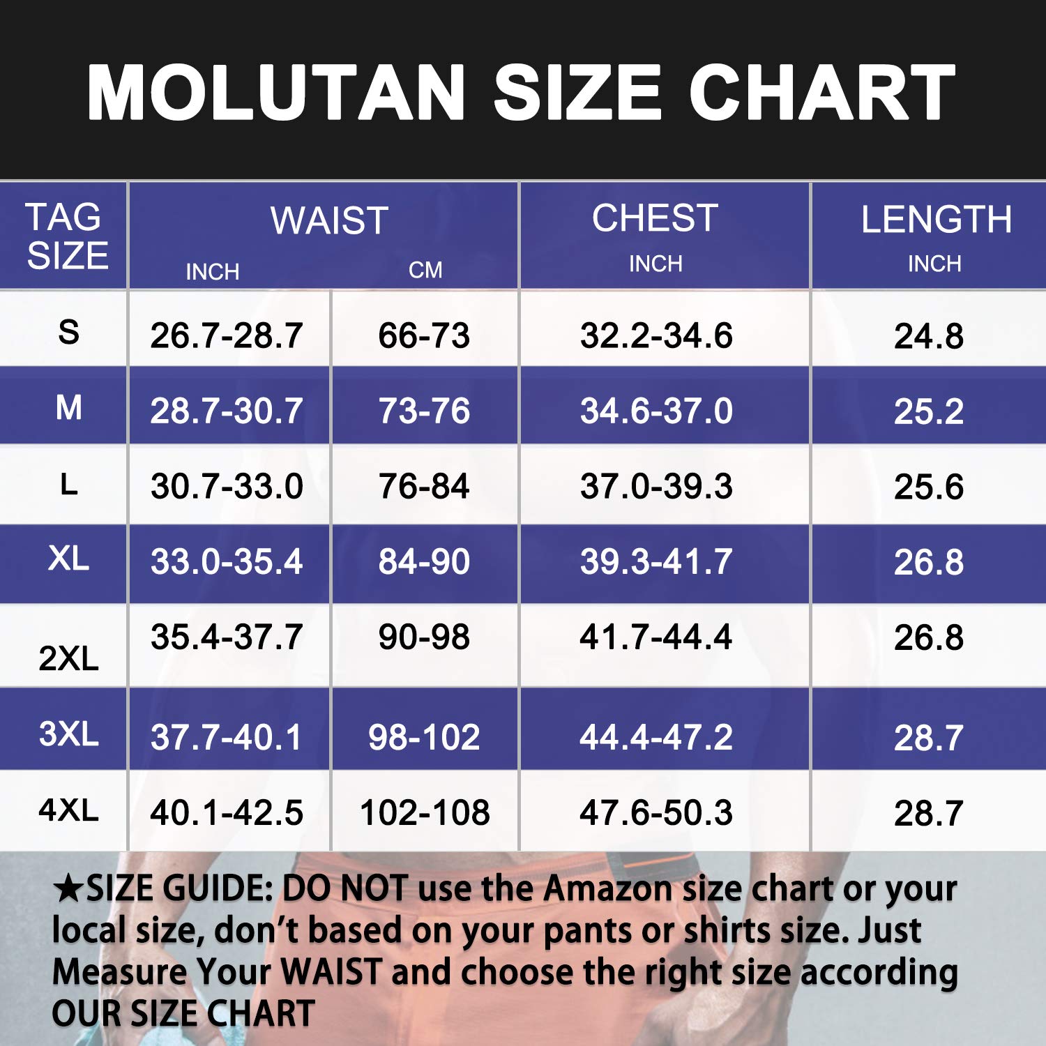 MOLUTAN Mens Compression Shirt Belly Slimming Body Shaper Vest Sleeveless Zipper Undershirt Tank Top Shapewear for Stomach and Back (Black, X-Large)