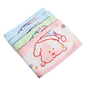 EXCEART 4pcs Baby Belly Binder Cartoon Umbilical Cord Band Navel Band Abdominal Binder Wrap belly band,hernia belt for Newborn Baby Infant