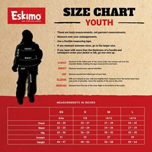 Eskimo Youth Keeper Bibs, Gray, Medium