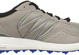 Skechers GO Men's Max Golf Shoe, Gray/Blue Lynx, 9
