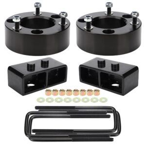 leveling lift kits compatible with 2004-2020 f150, 3 inch front+2 inch rear strut spacers leveling kit for f150 2wd 4wd