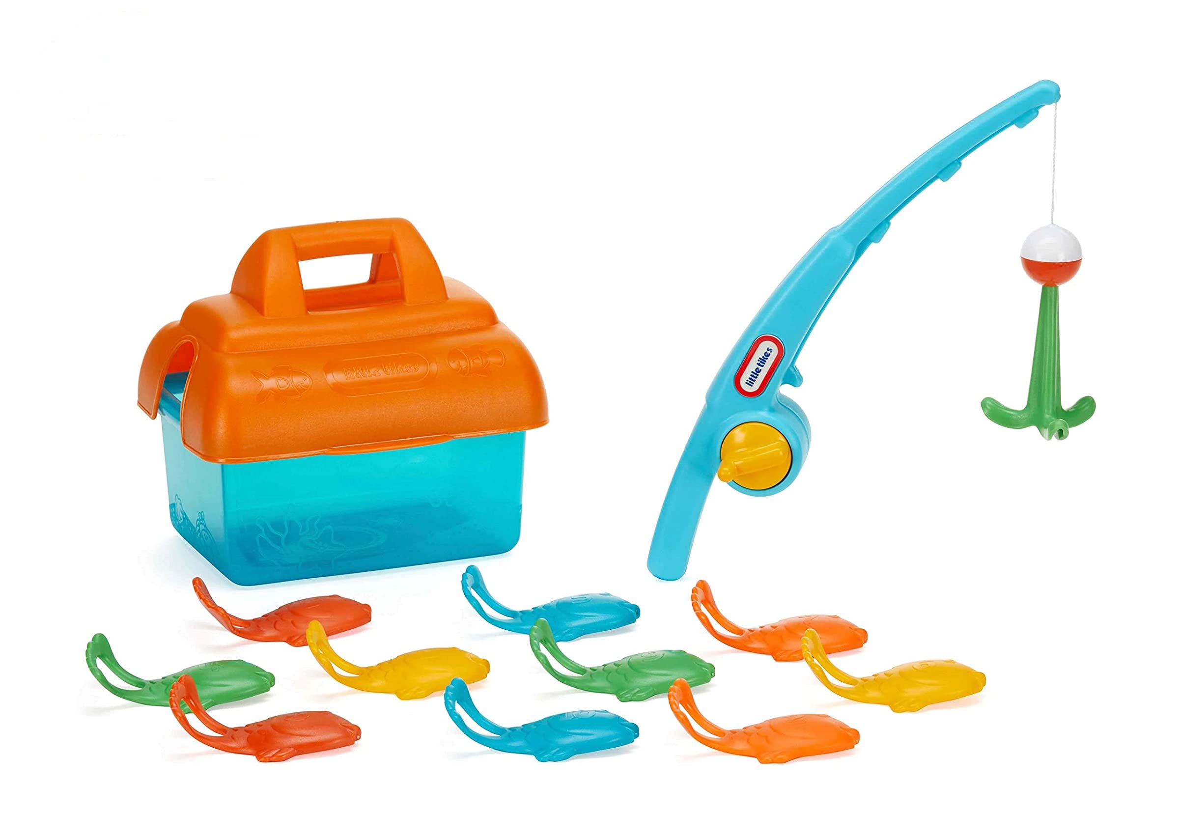 Little Tikes Cast & Count Multicolored Fishing Set Game Toy for Preschool Kids