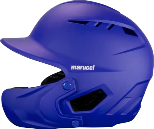 Marucci DuraVent Batting Helmet, NOCSAE Certified, Royal Blue, Senior