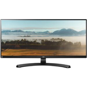 lg 34wl750-b 34 inch 21: 9 ultrawide wqhd ips monitor with srgb 99% color gamut and hdr10 compatibility - black (renewed)