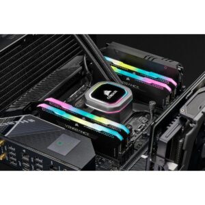 Corsair Vengeance RGB Pro 32GB (2x16GB) DDR4 4000 (PC4-32000) C18 Optimized for Intel Z490 – Black (CMW32GX4M2G4000C18)