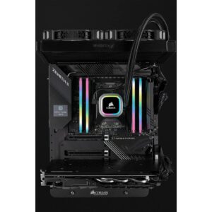 Corsair Vengeance RGB Pro 32GB (2x16GB) DDR4 4000 (PC4-32000) C18 Optimized for Intel Z490 – Black (CMW32GX4M2G4000C18)