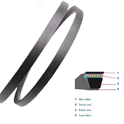 SPF Lawn Mower Tractor Tiller Replacement Belt 3/8"x 46" for Lawn-Boy 234594 ; Simplicity 1671788 1671788SM; Toro 250106 705361; Dayco L346; Gates 6746; Goodyear 83460;