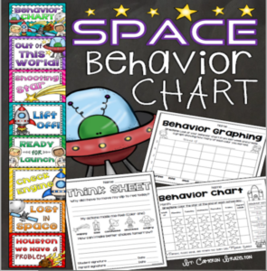 behavior clip chart outer space theme