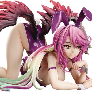 FREEing No Game No Life -Zero-: Jibril (Bare Leg Bunny Version Great War Edition) 1:4 Scale PVC Figure, Multicolor