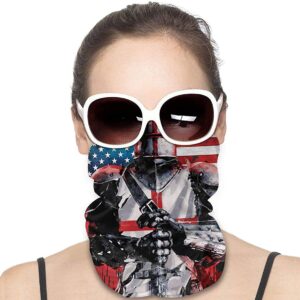 Templar Knight Multifunction Face Mask Outdoors UV Protection Head Scarf Balaclava for Men & Women