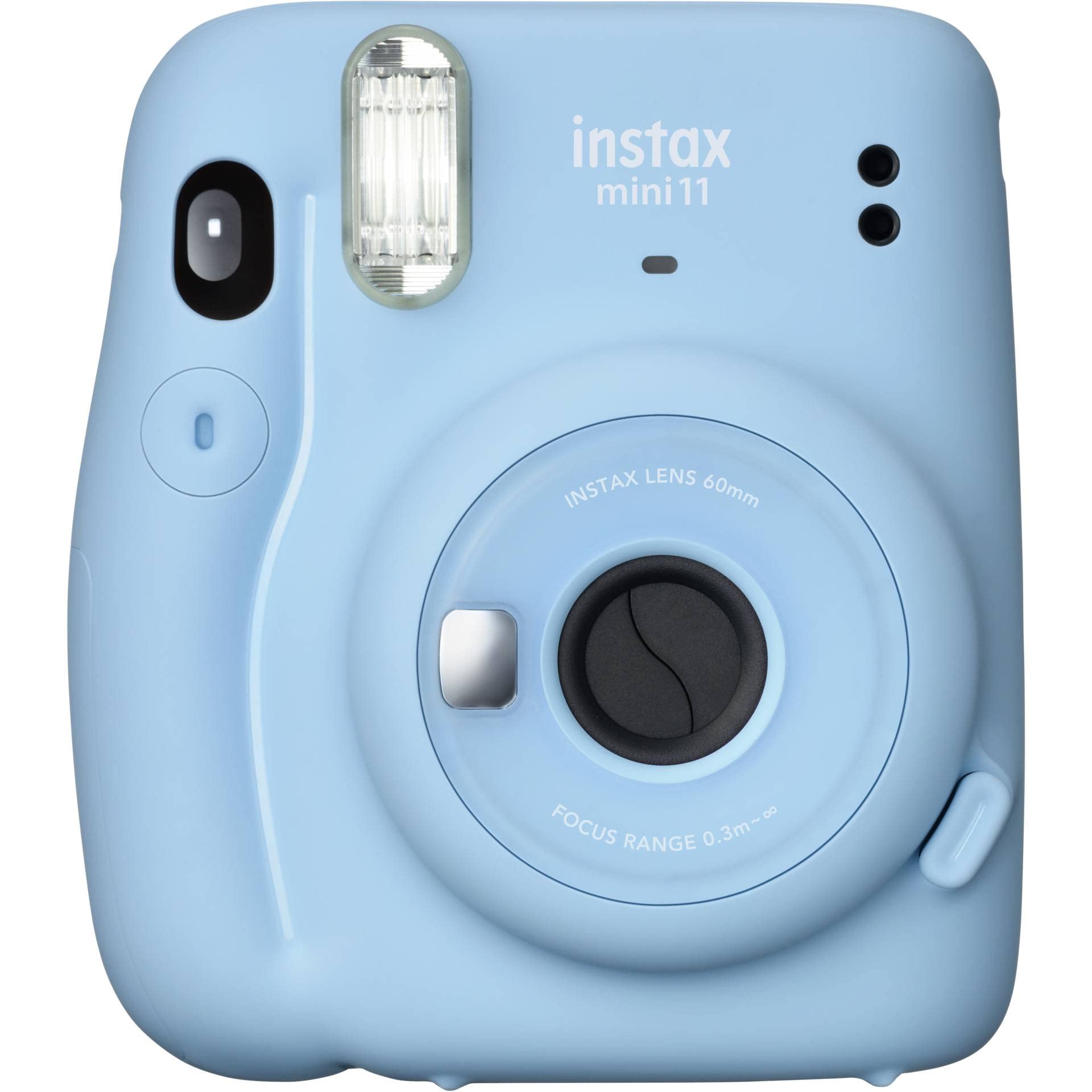 Fujifilm Instax Mini 11 Instant Camera + Fuji Instax Film 40 Shots + Protective Case + Magnetic Frames + Album, Frames Design Kit (Sky Blue)