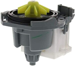 primeco w10876537 washer drain pump compatible for whirlpool w10876537, ap6004843, ps11738151, w10724439 made by oem parts manufacturer - 1 year warranty