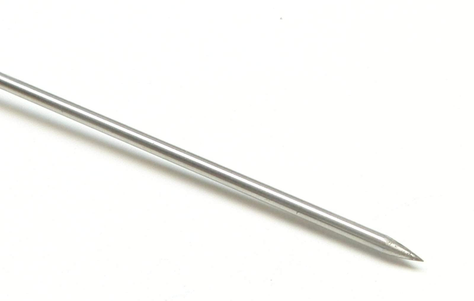 Pointy Tip Stainless Steel K-Type Thermocouple Probe Insertion Sensor