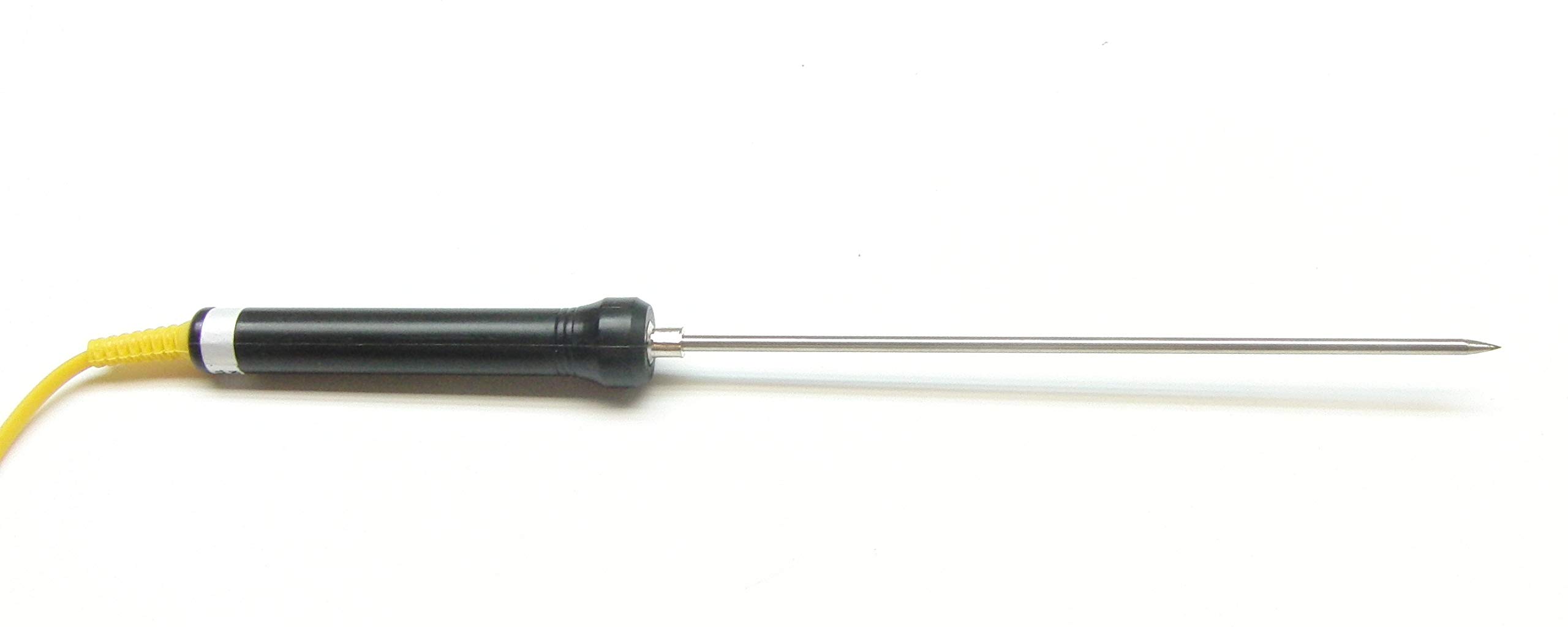 Pointy Tip Stainless Steel K-Type Thermocouple Probe Insertion Sensor