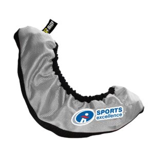 elite custom pro blade premium skate soakers (medium) - silver/gray