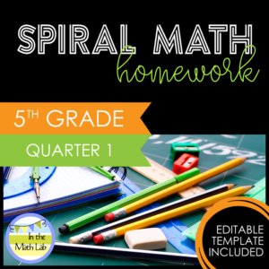 spiral math homework 5th grade quarter 1