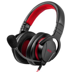 takstar over-ear headphones with removable microphone, lightweight comfortable memory foam earpads, noise isolating stereo bass headset with 3.5mm jack for smartphone tablet computer mp3 / 4 gm200