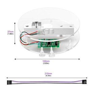 HX711 Digital Load Cell Weight Sensor AD Converter Breakout Module +5KG Portable Electronic Kitchen Scale Module for Arduino Scale