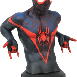 Diamond Select Toys Marvel Comic: Miles Morales 1:7 Scale Bust, Multicolor, 6 inches