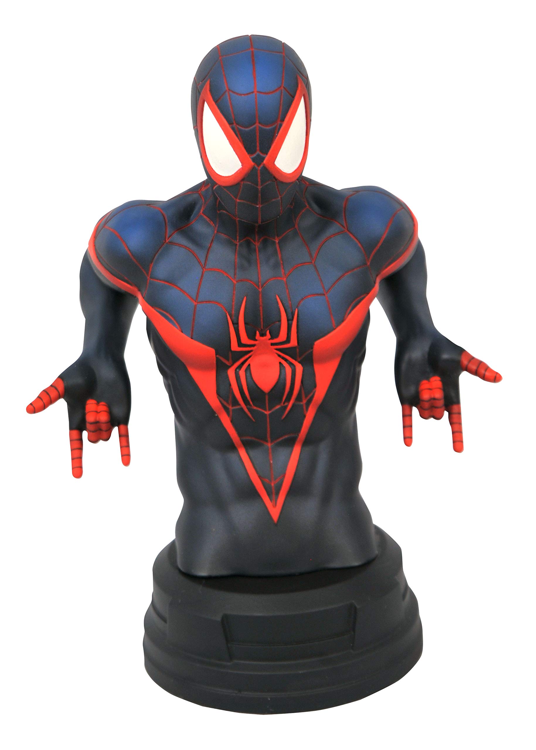 Diamond Select Toys Marvel Comic: Miles Morales 1:7 Scale Bust, Multicolor, 6 inches