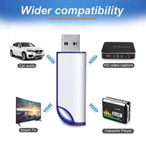 32GB FAT32 Format USB 2.0 Flash Drives, USB Memory Stick for Game Capture Card/Cassette Player/Computer/Laptop/External Data Storage with Indicative Light