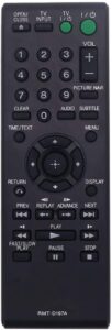rmt-d197a dvd player remote control fits for sony dvd player (148943011)