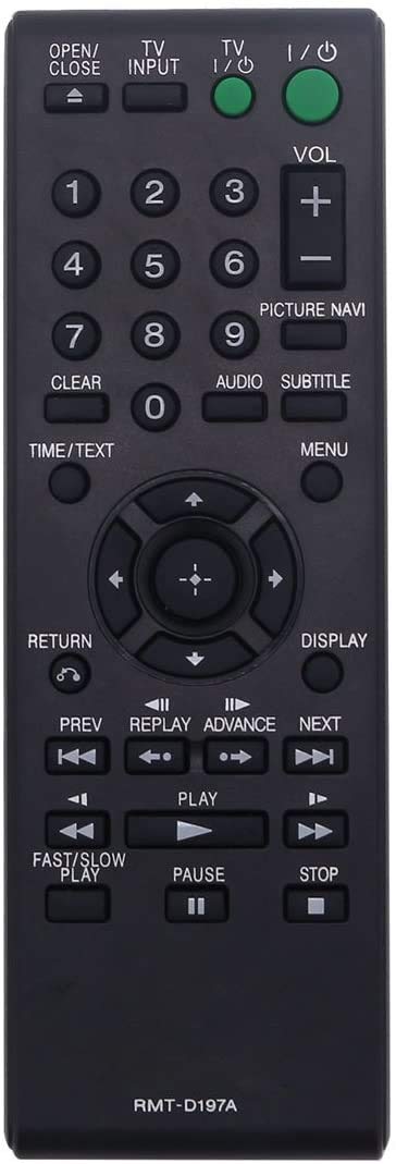 RMT-D197A DVD Player Remote Control fits for Sony DVD Player (148943011)