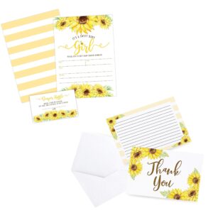 Your Main Event Prints Sunflower Baby Shower Bundle