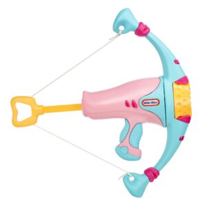 Little Tikes Mighty Blasters Power Bow Pink Toy Blaster with 4 Soft Power Pods for Kids Ages 3 Years and Up