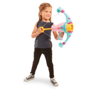 Little Tikes Mighty Blasters Power Bow Pink Toy Blaster with 4 Soft Power Pods for Kids Ages 3 Years and Up