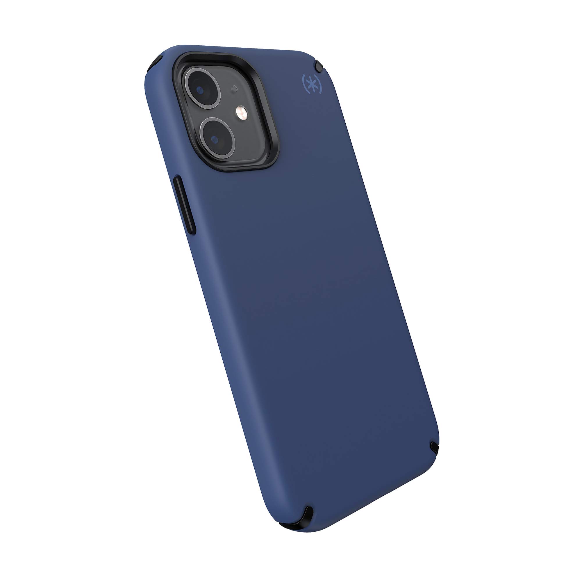 Speck iPhone 12 Case - Drop Protection Fits iPhone 12 Pro Case & iPhone 12 Phones - Scratch Resistant, Slim Design, Compatible Wireless Charging - Coastal Blue, Black, Storm Blue Presidio2 PRO