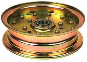 ise replacement flat idler pulley for husqvarna : 539103257