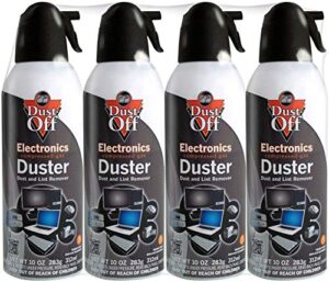 falcon compressed gas (152a) disposable cleaning duster 4 count, 10 oz. can (dpsxl4t)- original