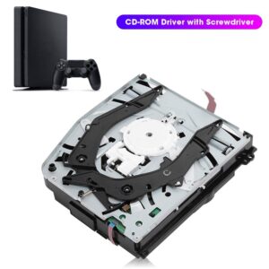 Hilitand Optical Disk Drive for Sony PS4Slim 2000, Game Console Internal Slim Optical Disk Drive Replacement with Screwdriver, PS4 Accessories(PS4 Slim2000)