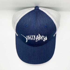 Salty Bonz Low-Profile Snapback Baseball Cap Perfect for, Fishing & Outdoors.